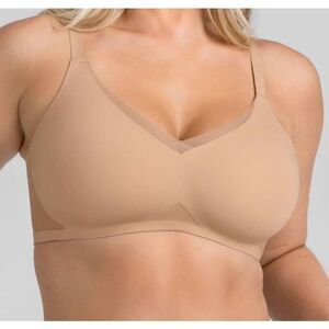 Honeylove CrossOver Convertible Bra Sand/Beige Size XL